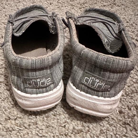 Gray toddler size 9 hey dudes - Picture 3 of 3